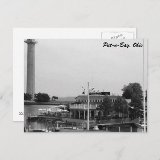 Ansichtskarte für das Denkmal des Perrys im Put-in Postkarte (Vorne/Hinten)