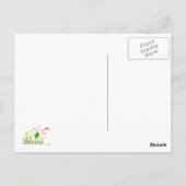 Ansichtskarte für die Farbe des Wildes Postkarte (Rückseite)