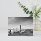 Ansichtskarte für die Manhattan Bridge Postkarte (Stehend Vorderseite)