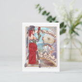 Ansichtskarte für rote Leuchtenflüge Postkarte (Stehend Vorderseite)