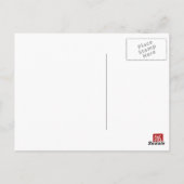 Ansichtskarte für rote Leuchtenflüge Postkarte (Rückseite)