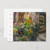 Ansichtskarte zum Bologna-Obst- und Gemüseladen Postkarte (Vorne/Hinten)