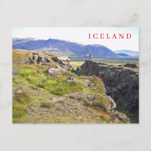 Ansichtskarte zum Island Mittelatlantik Postkarte