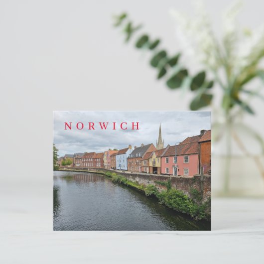 Ansichtskarte zum Norwich Postkarte (Stehend Vorderseite)