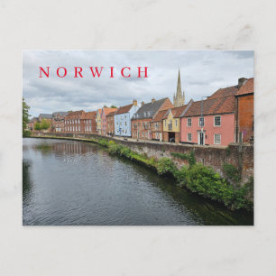 Ansichtskarte zum Norwich Postkarte