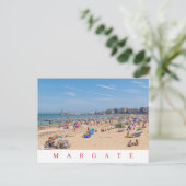 Ansichtskarte zum Strand von Margate Postkarte (Stehend Vorderseite)