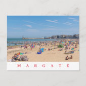 Ansichtskarte zum Strand von Margate Postkarte (Vorderseite)