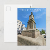 Ansichtskarte zur Gedenkstätte in Chepstow Postkarte (Vorne/Hinten)