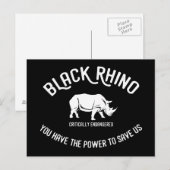 Ansichtskarten für den Schutz von Rhinitis Postkarte (Vorne/Hinten)