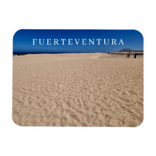 Ansichtsmagnet Fürteventura Corralejo Sanddünen Magnet