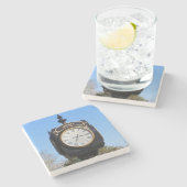 Ansley Golf-Verein-Uhr, Steinuntersetzer (Seitenansicht)