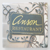 Anson Restaurant Charleston, SC. Steinuntersetzer (Vorderseite)