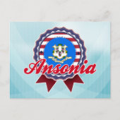 Ansonia, CT Postkarte (Vorderseite)