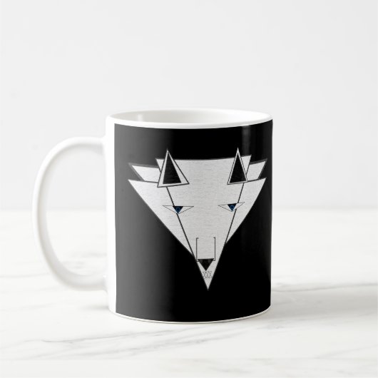 Ansprechbarer Wolf-Becher von JHT Kaffeetasse (Links)