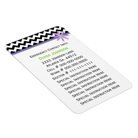 Ansprechpartner: Babysitter Premium Magnet (Rechte Seite)