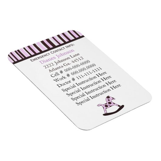 Ansprechpartner: Babysitter Premium Magnet (Rechte Seite)