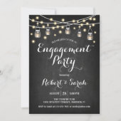 Ansprechpartner: Chalkboard Einladung (Vorderseite)