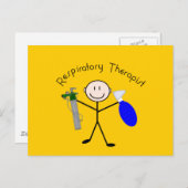 Ansprechpartner für Atemtherapeuten Postkarte (Vorne/Hinten)