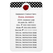 Ansprechpartner: Ladybug und Polka Dot Magnet (Vertikal)