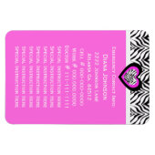 Ansprechpartner: Zebra Babysitter Premium Magnet (Horizontal)