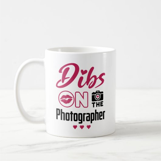 Anspruch auf den Fotografen Kaffeetasse (Links)