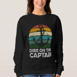 Anspruch auf den Kapitän Vintage-Anker Kapitänsfra Sweatshirt