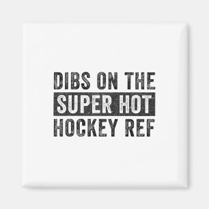 Anspruch auf den superheißen Hockey-Schiedsrichter Magnet