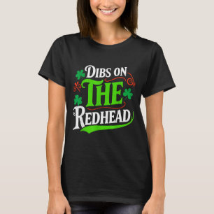 Anspruch auf die Rothaarige lustiger grüner Klee S T-Shirt
