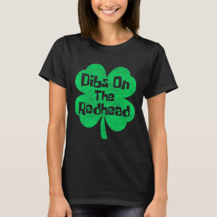 Anspruch auf die Rothaarige Lustiger irischer St. T-Shirt