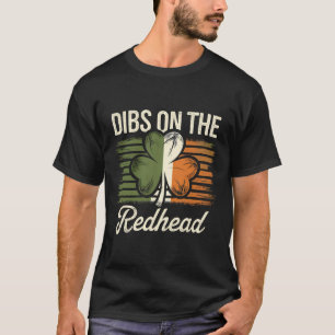 Anspruch auf die Rothaarige Lustiger irischer St. T-Shirt