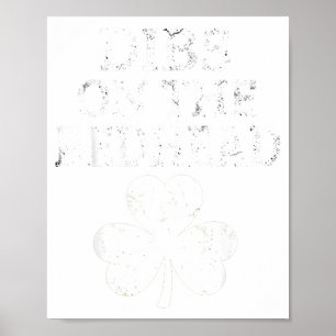 Anspruch auf die Rothaarige Lustiger St. Patricks Poster