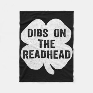 Anspruch auf die Rothaarige St. Patricks Day Irisc Fleecedecke