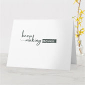 Anspruchsvoll minimalistisch karte (Gelbe Blume)