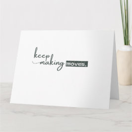 Anspruchsvoll minimalistisch karte