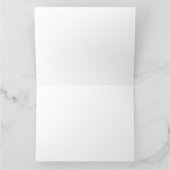 Anspruchsvoll minimalistisch karte (Innenseite)