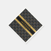 Anspruchsvolle Bachelor Party Serviette (Ecke)