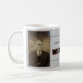 ANSPRUCHSVOLLE "BESCHWERDE ÜBER UNSERE KAFFEE"-TAS KAFFEETASSE (Links)