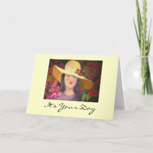 Anspruchsvolle Diva Birthday Card Karte