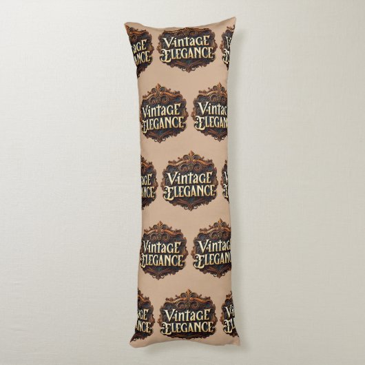 "Anspruchsvolle Elegance" Seitenschläferkissen (Rückseite (Vertikal))