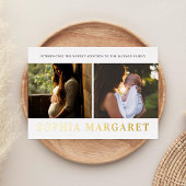 anspruchsvolle Foto Golf Foil Ankündigung