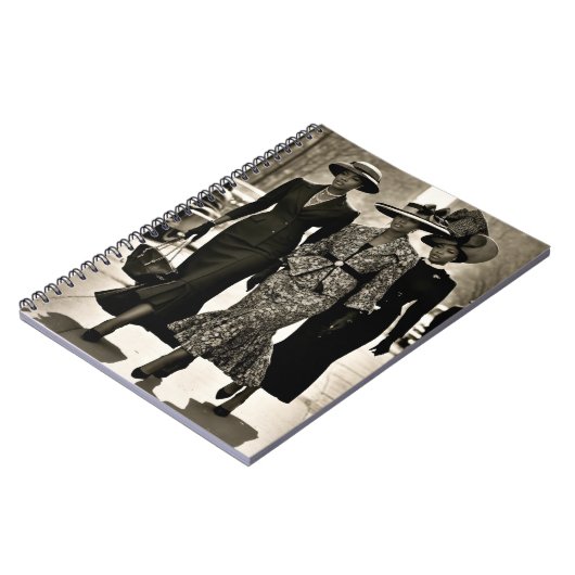 Anspruchsvolle Harlem Renaissance Ladys Notizblock (Linke Seite)