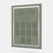 Anspruchsvolle Hochzeit & Silver Wedding Acrylschild (Winkel)