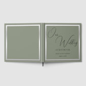 Anspruchsvolle Hochzeit & Silver Wedding Gästebuch (Voll)