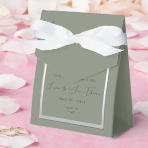 Anspruchsvolle Hochzeit & Silver Wedding Geschenkschachtel
