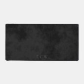 Anspruchsvolle Imitate Briefmarke Triple Monongram Schreibtischunterlage (Vorderseite)