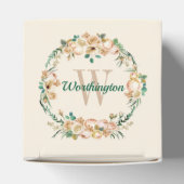 Anspruchsvolle kleine Geschenkboxen mit Blumen Geschenkschachtel (Oben)