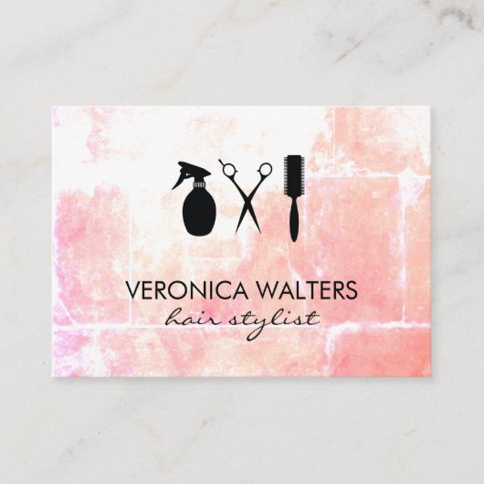 Anspruchsvolle künstlerische Grungy Loyalität Treuekarte (Vorderseite)