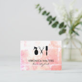 Anspruchsvolle künstlerische Grungy Loyalität Treuekarte (Stehend Vorderseite)