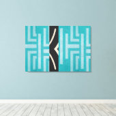 Anspruchsvolle Luxuskaribik Leinwanddruck (Insitu (Holzboden))