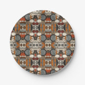 Anspruchsvolle Luxuskaribik Pappteller (Vorderseite)